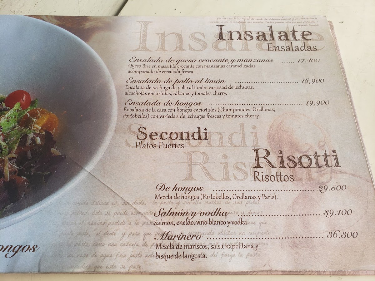 Romulo y Remo Menu - Image 2